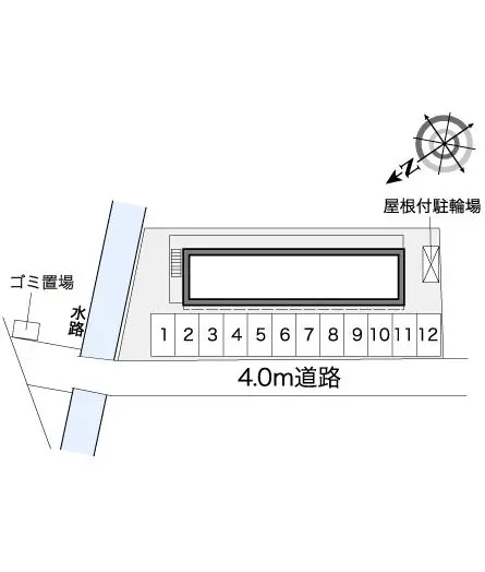 ★手数料０円★四日市市ときわ　月極駐車場（LP）